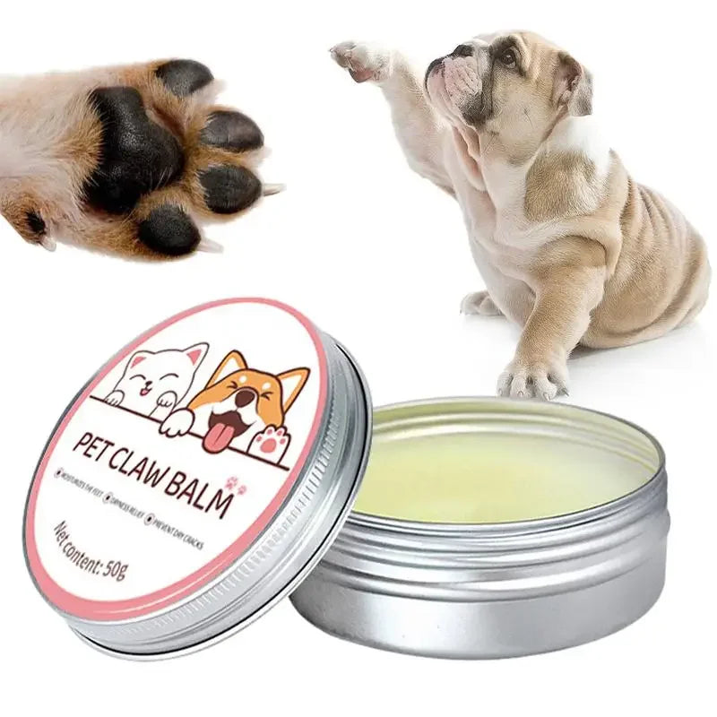 Paw Balm for Cats 50g Cat Dog Paw Protective Cream Pet Nose Protector Moisturizer Pet Crack Feet Repair Accessories for Cats